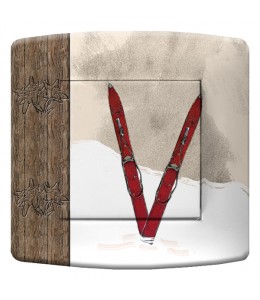 bouton d'interrupteur SKI