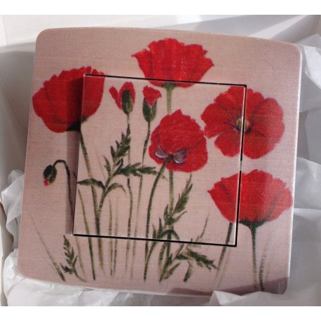 bouton d'interrupteur COQUELICOT